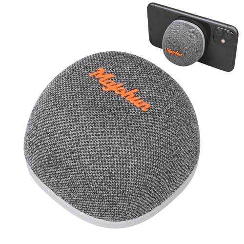 Majohun P01 2-in-1 Magnetic Bluetooth Speaker & Phone Stand, TWS Gray