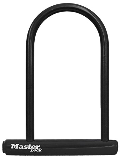 Master Lock U-Lock Keyed Bike Lock, 7-1/4-inch Anti-Theft Device, 8320D