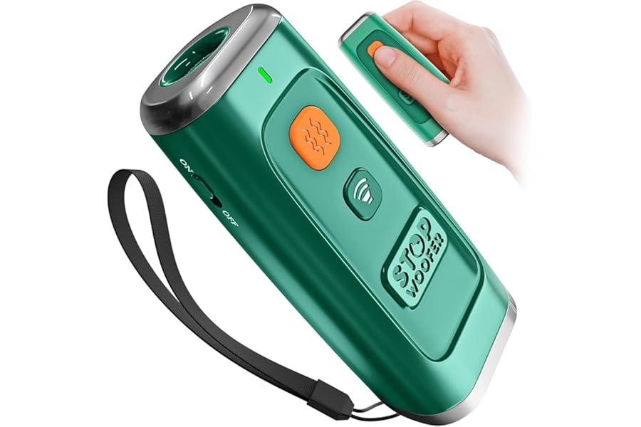 NEW 2026 Dog Bark Deterrent Device - Ultrasonic Anti Barking Device for Dogs - Humane Rechargeable Bark Control & Dog Training Tool for Small Medium Large Dogs - Indoor Outdoor Anywhere Daily