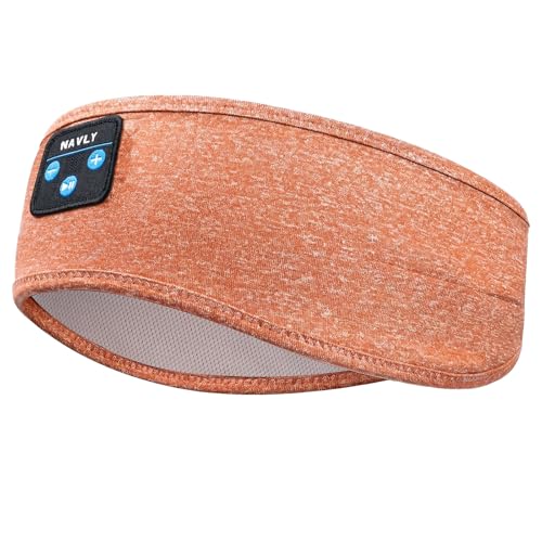 Navly Sleep Headphones for Side Sleepers, Washable Bluetooth Headband