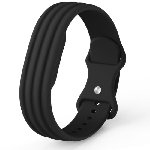 OHOTLOVE Silicone Sport Band Compatible with Google Fitbit Air Band, Soft Waterproof Replacement Wrist Strap for Fitbit Air Accessories Women Men