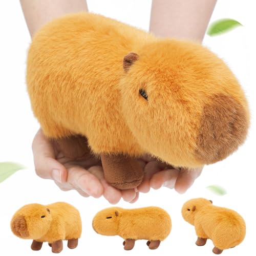 OUOZZZ Capybara Plush Stuffed Animal, 9" Single