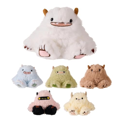 POP JOY DUNDUN Cute Monster Plush Blind Box Stuffed Keychain (Random 1)