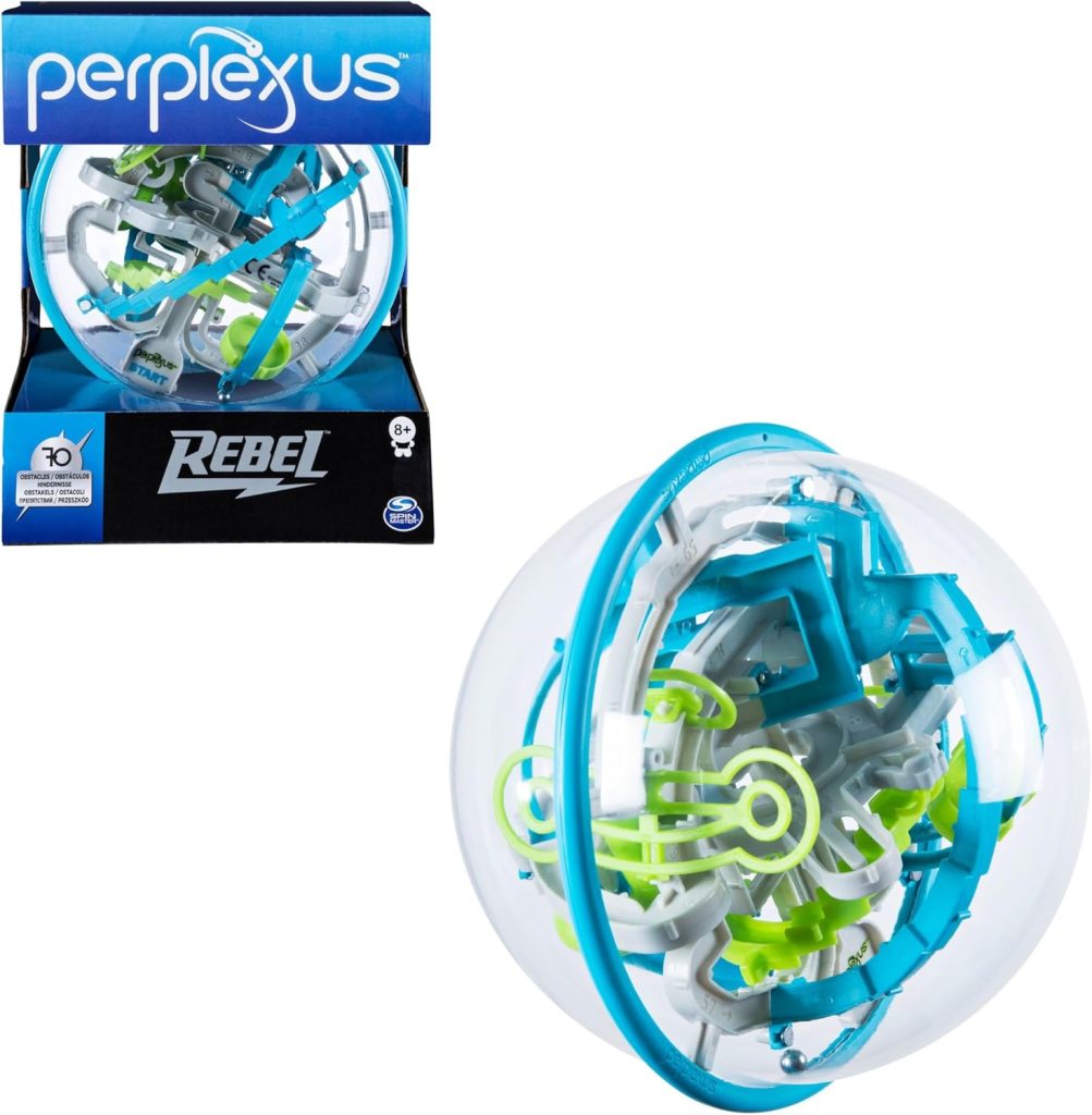 Perplexus Rebel Bola Laberinto 3D con 70 Obstáculos Rompecabezas +8 Años | Laberinto 3D Perplexus Rebel con 70 obstáculos. Rompecabezas de habilidad para niños y adultos desde 8 años.