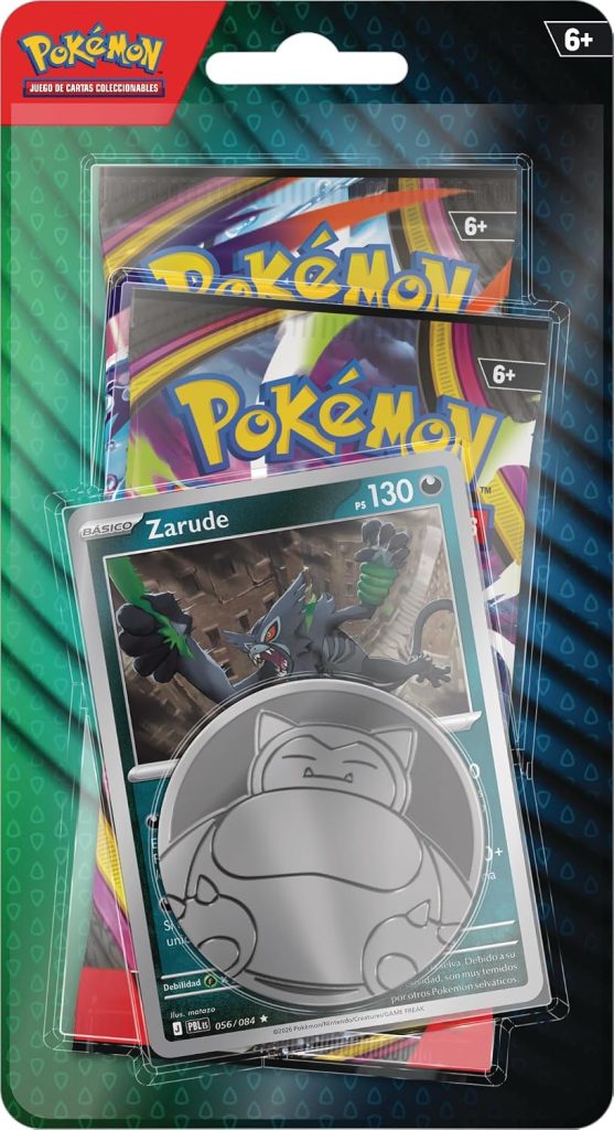 Pokémon: Blíster de 2 Sobres de Mejora de JCC Pokémon (2 Sobres de Mejora y 1 Carta holográfica de promoción)