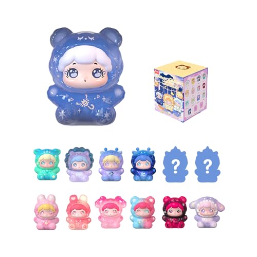 Popobox Zodiac PET Series Blind Box Figures, Random Design Action Figures