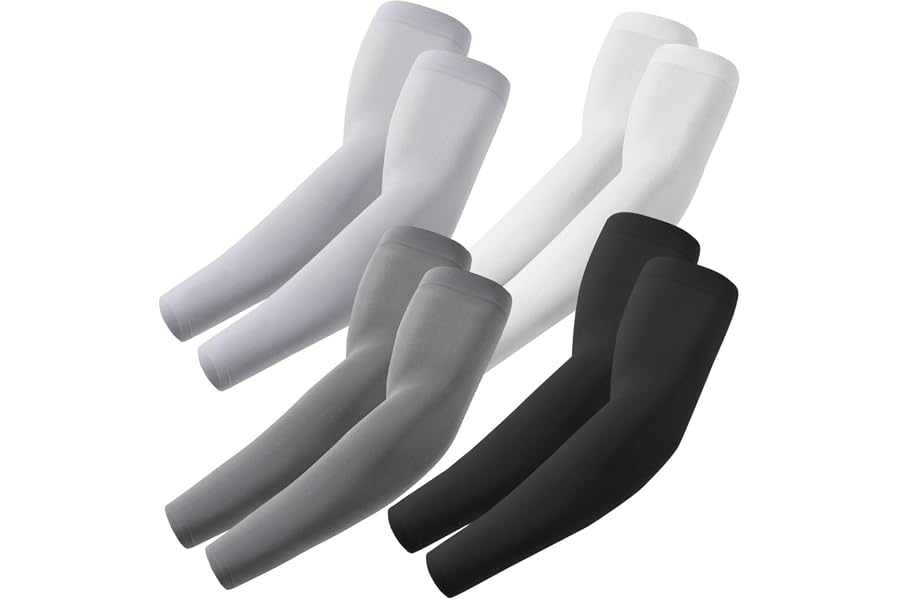 ROXUN Arm Sleeves Cooling UV Sun Protection Sport Compression for Men Women | UPF50,Seamless cover arms,Tattoo-covering,Lightweight,breathable,daily wear,Outdoor work,Basketball,Baseball,Mangas