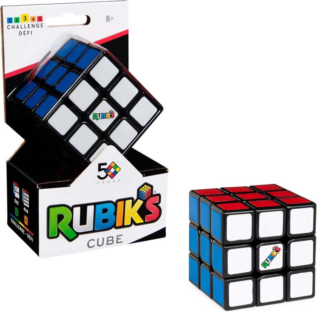 Rubik's Cubo Rubik Oficial 3x3 Rápido y Veloz Desafía tu Mente +8 años | Cubo Rubik Oficial Speed Cube 3x3 de alta velocidad. Giro suave y preciso para competir o aprender desde 8 años.