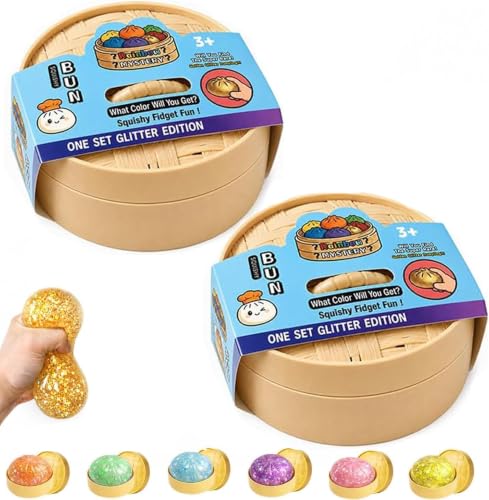 Squishy Toy 2PCS Dumplings Squeeze Balls Fidget Toys