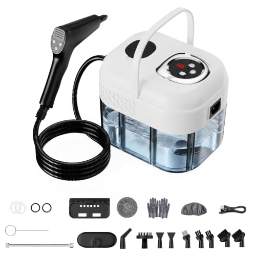 Steam Cleaner, 6-Level Adjustable Handheld Steam Cleaner for Home & Car