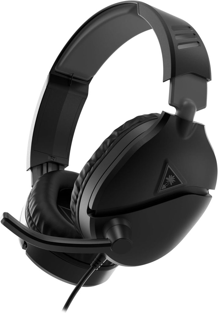 Turtle Beach Recon 70 PC Console Blanche Casque de gaming multiplateforme pour PC, PS5, PS4, PS4 Pro, Xbox Series X, Xbox Series S et Xbox One et Appareils Mobiles avec prise 3,5 mm