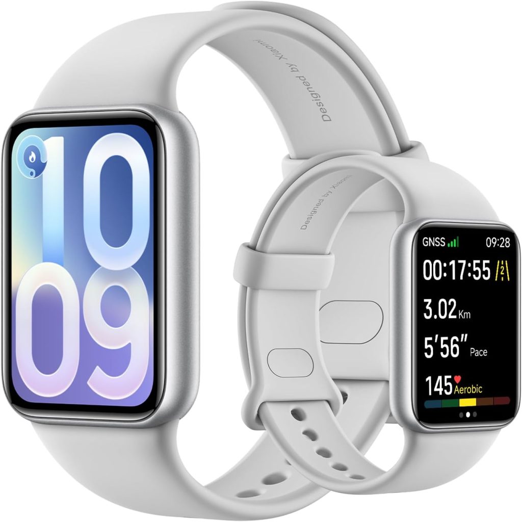 XIAOMI Smart Band 10 Pro, Pulsera Inteligente, 21 días, Plata | AMOLED 1,74", algoritmo de sueño mejorado, 21 días, Android/iOS, 150+ deportes, GNSS, 5 ATM