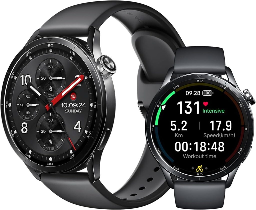 XIAOMI Watch S5 46 mm, smartwatch Hombre y Mujer, GPS, 21 días, Negro | Brillo de 2500 nits, sensor de salud 4 LED, sueño 2.0, mapas sin conexión, HyperOS, control por gestos
