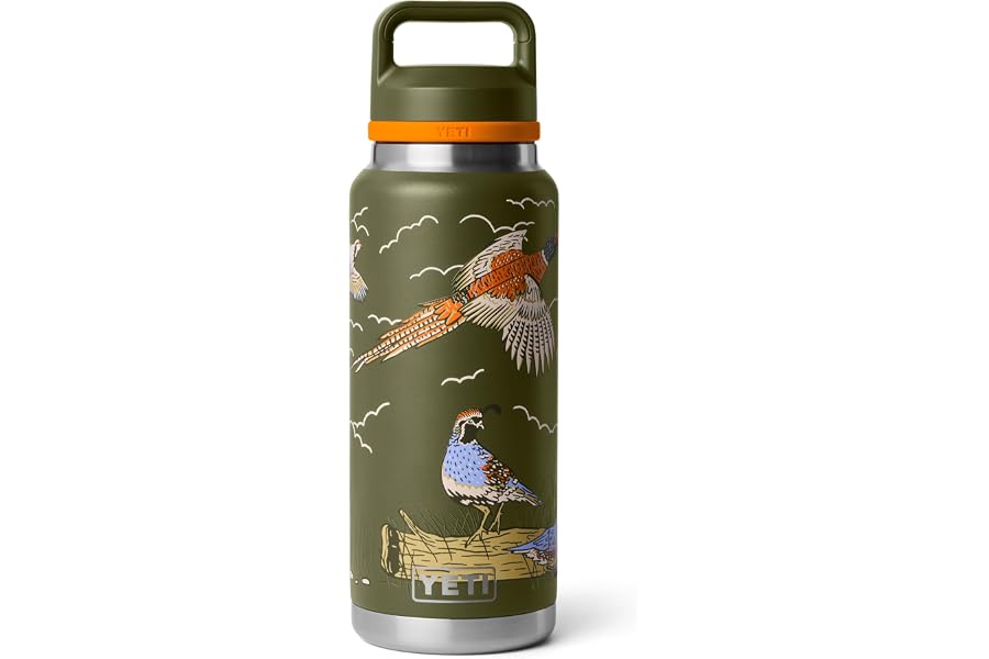 YETI Rambler 36 oz Bottle, Vacuum Insulated, Leakproof, Stainless Steel with Chug Cap