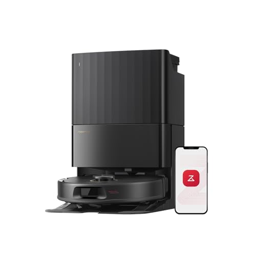 roborock Qrevo S5V Robot Vacuum and Mop, FlexiArm Edge Mopping