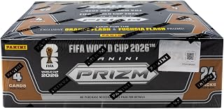 2026 Panini Prizm World Cup Soccer Trading Cards 24 Count Retail Box
