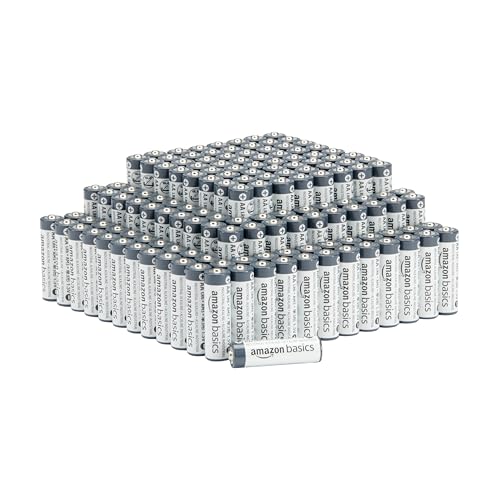 Amazon Basics 150 stuks industriële AA-alkalinebatterijen, 1,5 volt, 5 jaar houdbaar