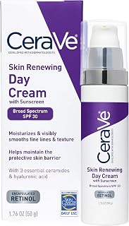 CeraVe Day Cream, Anti-Aging Retinol Face Moisturizer with SPF 30, 1.76oz