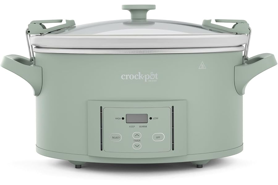 Crock-Pot® Design Series 7-Quart Programmable Slow Cooker, Desert Sage Green