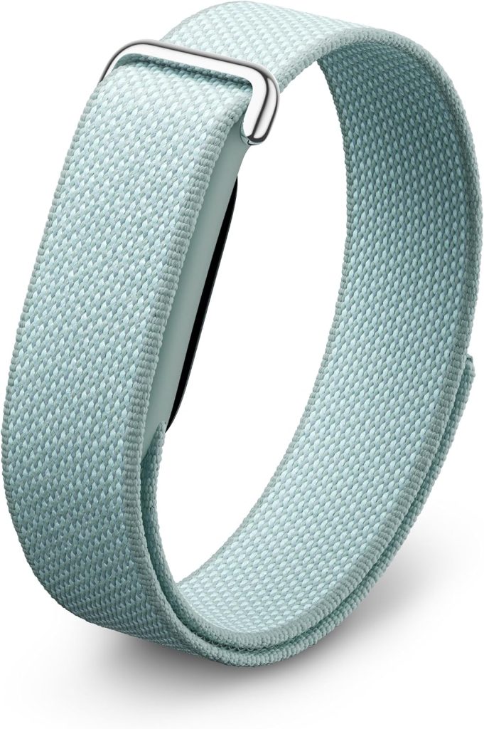 Google Fitbit Air - Pulsera de actividad con monitorización de la actividad física, la frecuencia cardiaca y el sueño - Asesoramiento personalizado basado en IA - Hasta 7 días de batería - Gris niebla
