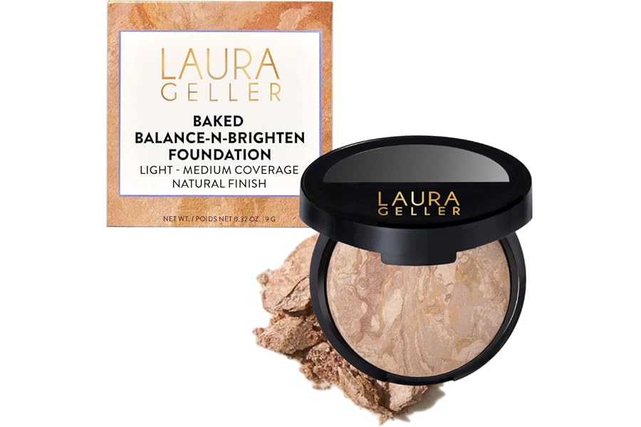 LAURA GELLER Baked Balance-n-Brighten Powder Foundation – Fair