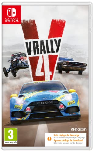Nacon - V-RALLY 4 - Videojuego para Nintendo Switch - Código de descarga -[Versión Española]