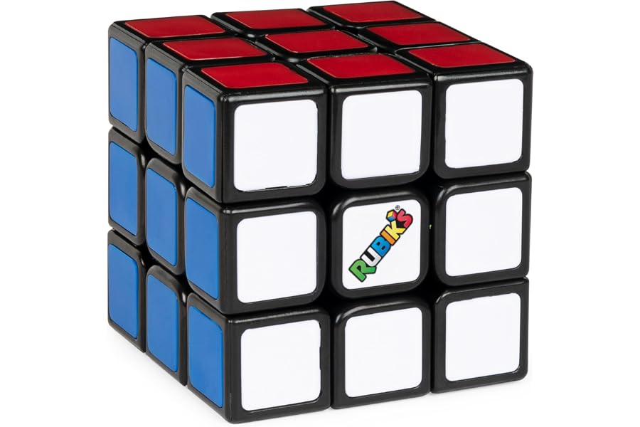 Rubik's Cube The Original 3x3 Puzzle Cube & Brain Teaser Fidget Toy | The World's Best-Known Puzzle, An Iconic STEM Toy That