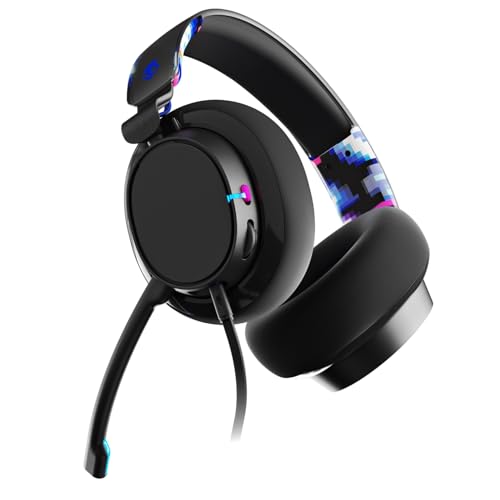Skullcandy SLYR Pro - bekabelde over-ear gaming headset voor PC, PlayStation, PS4, PS5, Xbox, Nintendo Switch - Blue Digi-Hype