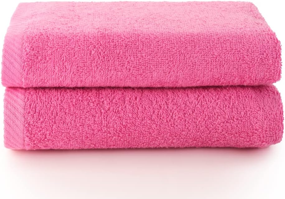 Top Towel – Toallas Cara/Bidé (2 Piezas): Toallas Baño Suaves y Absorbentes – Algodón 100%, 400 g/m², No Dejan Pelusa