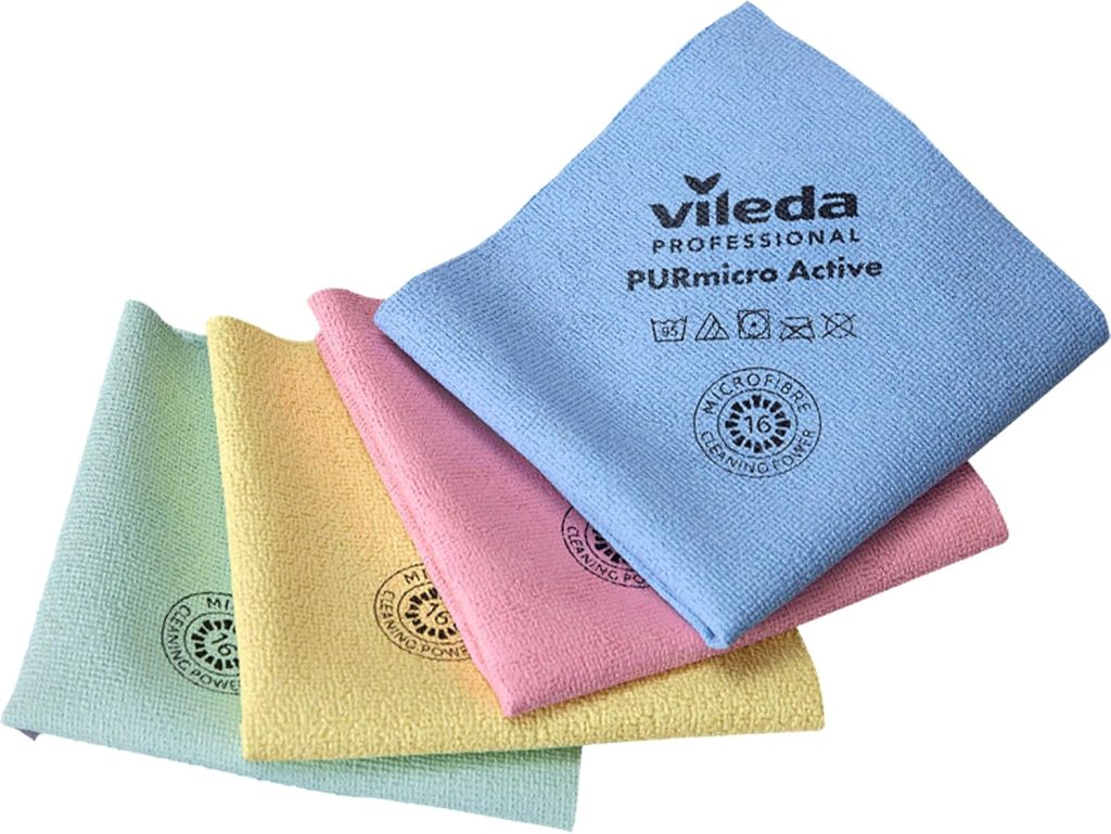 Vileda Professional,Bayeta PurMicro Active Multi,4uds,Pur,38x35cm