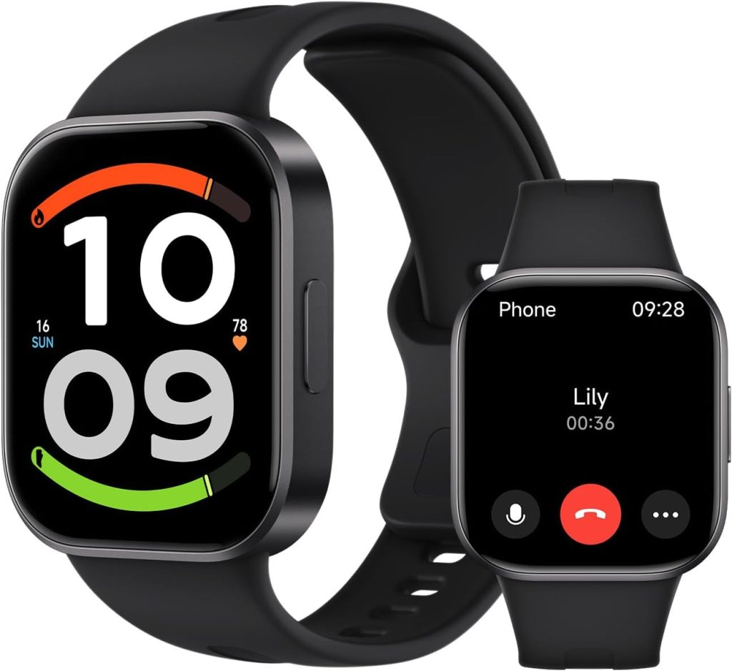 XIAOMI Redmi Watch 6 Active, Seguimiento Fitness, 18 días de batería, Negro | Reloj inteligente hombre/mujer, AMOLED 1,85", 9,9 mm, llamadas BT, salud y ejercicio, 140+ deportes, IP68
