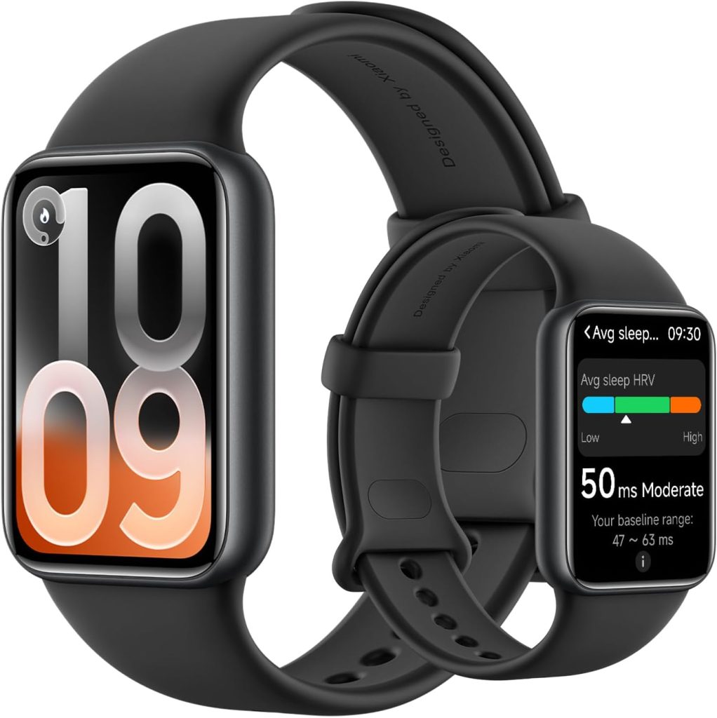 XIAOMI Smart Band 10 Pro, Pulsera Inteligente, 21 días, Negro | AMOLED 1,74", algoritmo de sueño mejorado, 21 días, Android/iOS, 150+ deportes, GNSS, 5 ATM