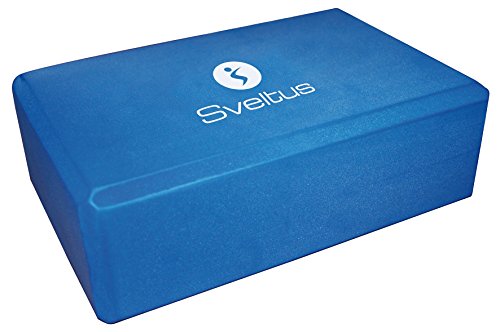 Yoga brick mousse bleu