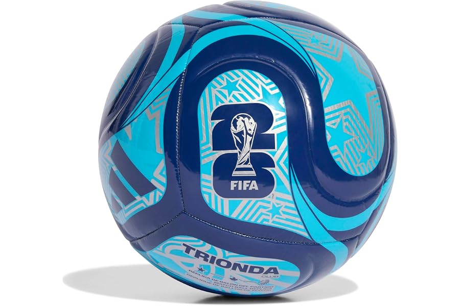 adidas FIFA World Cup 26™ Trionda Soccer Ball | Requires Inflation, For Indoor or Outdoor, Grass or Artificial Turf, Official Licensed World Cup Product