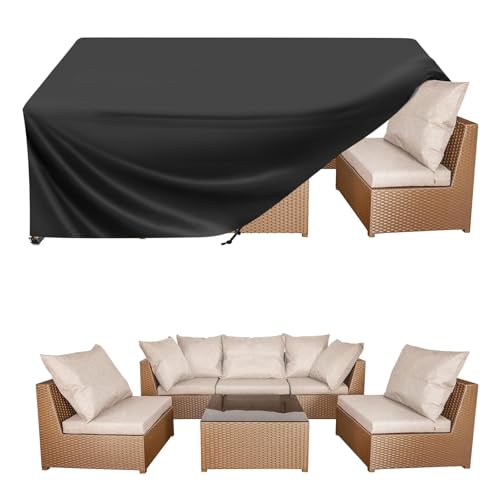 BALEINE Patio Furniture Covers Waterproof, Heavy Duty Outdoor Table Cover