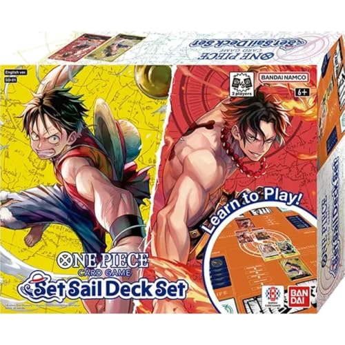 BANDAI One Piece Card Game Set Sail Deck Set (SD-01)