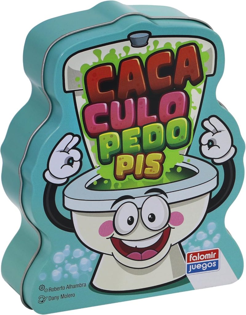 Caca Culo Pedo PIS – Juego de Cartas Divertido y Rápido para Familias y Amigos | Risas, Velocidad y Caos | De 2 a 5 Jugadores | De 8 Años en adelante