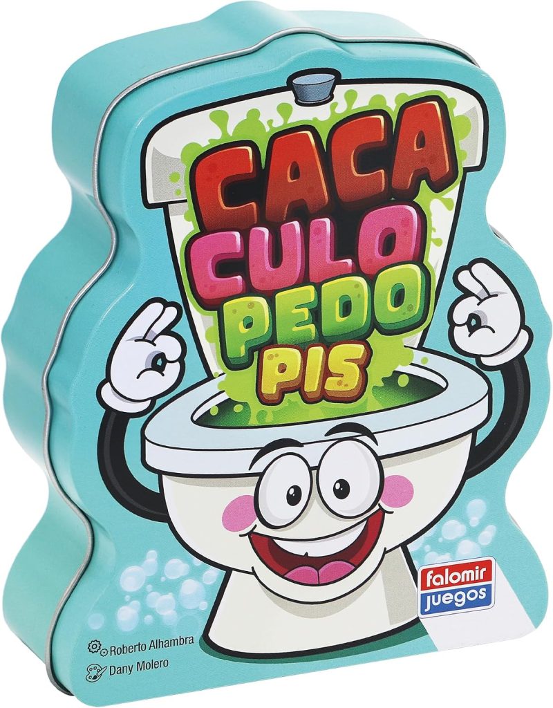 Caca Culo Pedo PIS – Juego de Cartas Divertido y Rápido para Familias y Amigos | Risas, Velocidad y Caos | De 2 a 5 Jugadores | De 8 Años en adelante