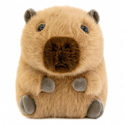 Capybara Plush, 5 Inch Palm-Sized Cute Stuffed Animal Toy Gift for Kids