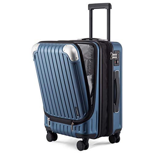 LEVEL8 Carry on Luggage Airline Approved, 20“ Expandable Carry on Suitcase
