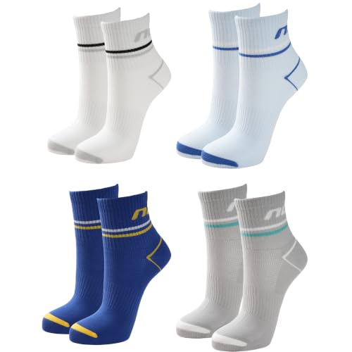 Martorfer Voyage Multi Shade Sock Pack 4 Pairs, Ventilated Vapor Cloth, Suit Endurance Fitness Workout Styling