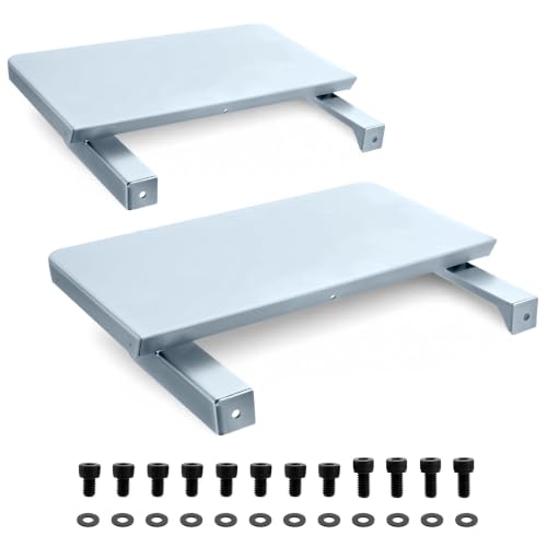 Metlead Infeed/Outfeed Table Replacement 723521, 2 PCS for Drum Sanders | Compatible with JWDS-1632, JWDS-1836 and JWDS-1632OSC Drum Sanders, 40" Work Surface, 35 lbs Per Table, Includes Hardware