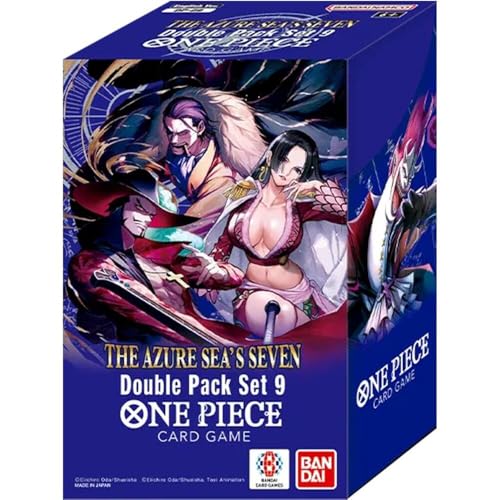 One Piece TCG: Double Pack Set Vol. 9 (DP-09) - The Azure Sea's Seven (2 Packs)