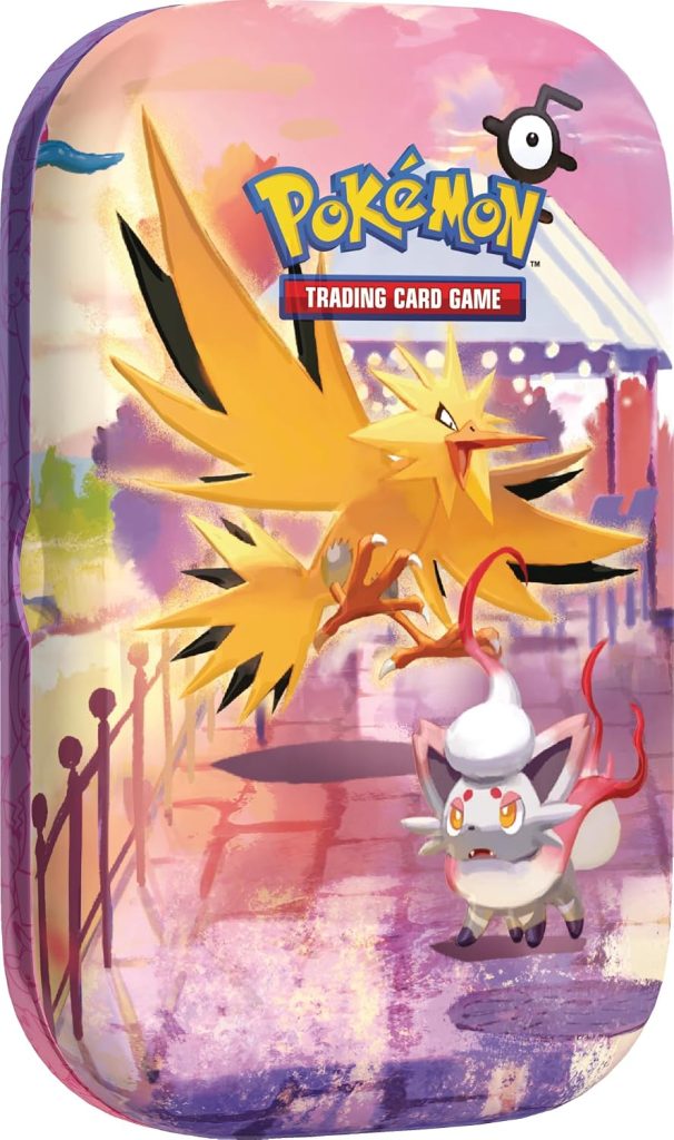 Pokémon : Mini-boîte 30ᵉ Anniversaire – Électhor du JCC Pokémon (1 Autocollant, 1 Carte Artistique et 2 boosters)