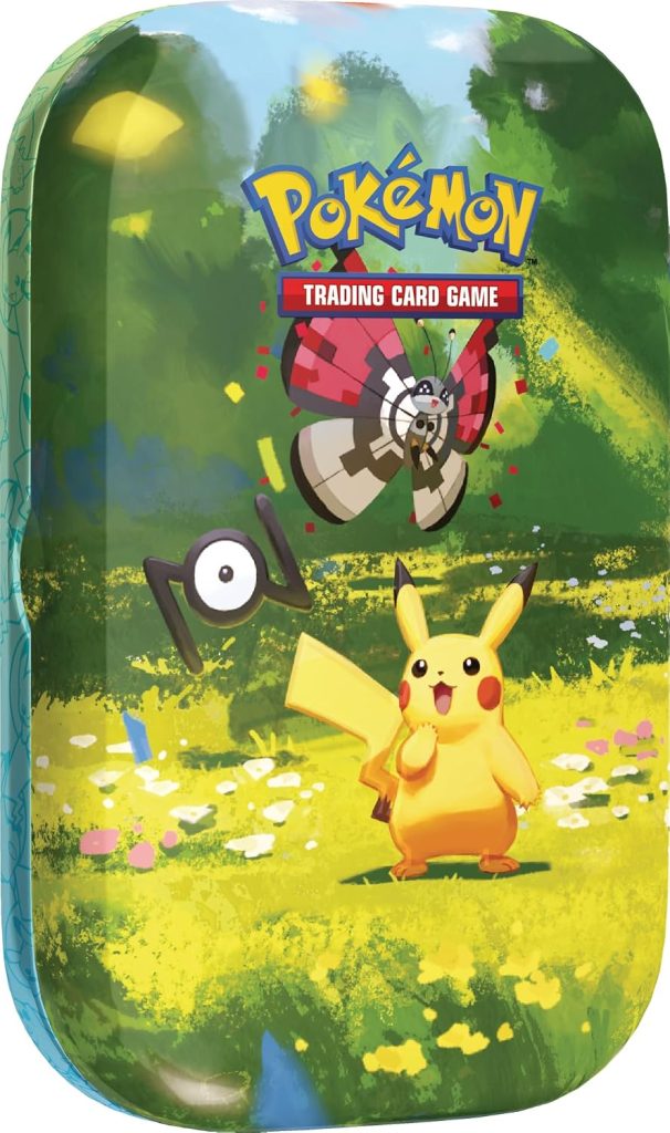 Pokémon : Mini-boîte 30ᵉ Anniversaire – Pikachu du JCC Pokémon (1 Autocollant, 1 Carte Artistique et 2 boosters)