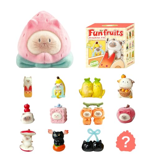Popobox Cat PaI Funny Fruits Series Blind Box Figures
