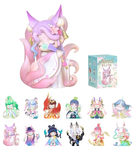 Rolife Nanci Blind Box-Ancient Mythical Beasts-Cute Action Figure-Kawaii Figures Blind Bags Creative Gift for Women Adults