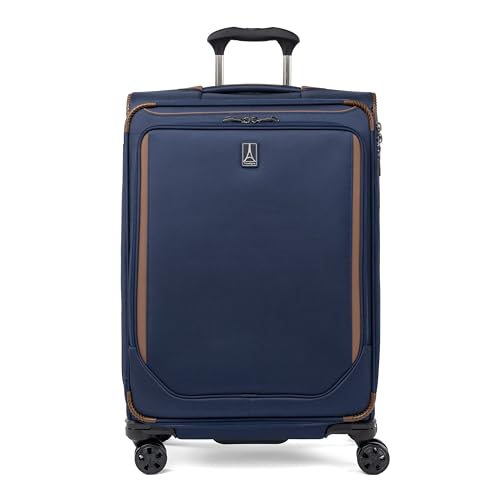 Travelpro Crew Classic Softside Checked Luggage, Blue, 25-Inch