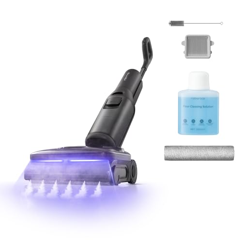 roborock F25 Steam Series Wet Dry Vacuum Mop, 356°F Cordless Steam Cleaner | 25000 Pa Suction for Hard Floor, 203°F Self-Cleaning Electric Mop, 80 Min Long Runtime for Whole-House Cleaning, No Tangle